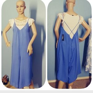 Lulu's blue Stylish jumpsuit